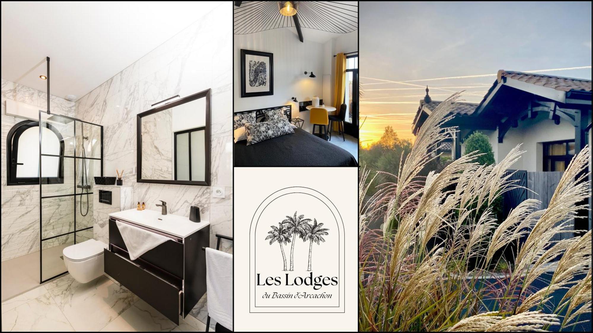 Les Lodges du Bassin d'Arcachon- Petit-déjeuner sur demande- Prestations haut de gamme Gujan-Mestras Esterno foto